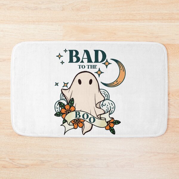 Item preview, Bad to the Boo - Retro Tattoo Inspired Cool Ghost Halloween Vibes designed and sold by SunandShade.