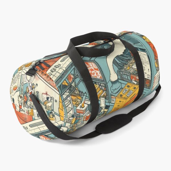 Item preview, Industrial Pop Illustration with Hidden Details designed and sold by mliotard.