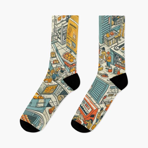 Item preview, Industrial Pop Illustration with Hidden Details designed and sold by mliotard.