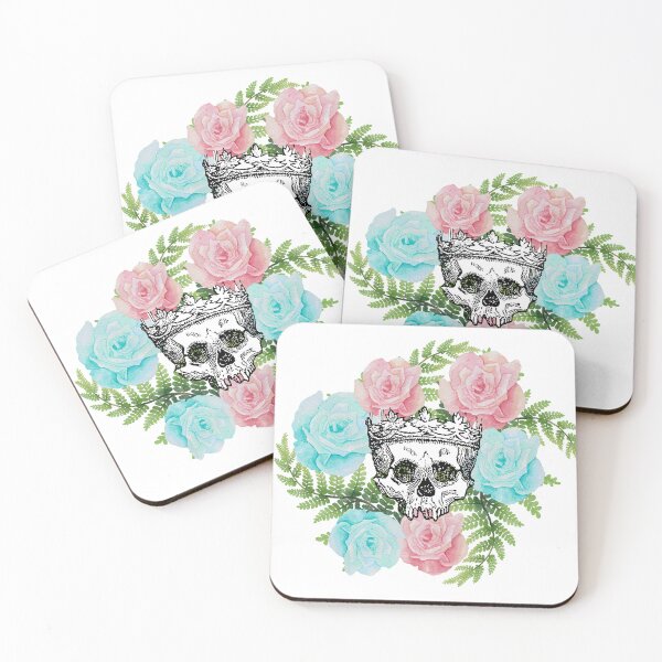Item preview, Floral Crowned Skull designed and sold by mag3118.