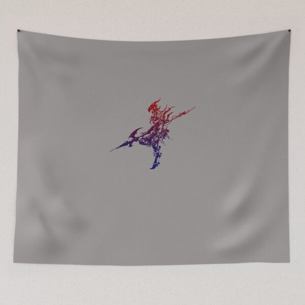 Item preview, FINAL-FANTASY-MAIN-LOGO---KAIN-THE-DRAGOON-SILHOUETTE---COPY designed and sold by crierkhalilah.