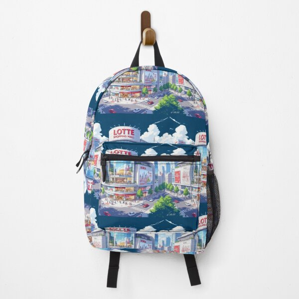 Item preview, Lotte Shopping Mall Panorama – 3D Cute Sketch from All Directions , designed and sold by PaintMeWorld.