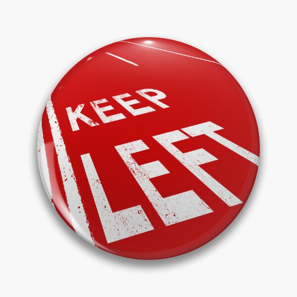Item preview, KEEP LEFT designed and sold by Jess Willow.