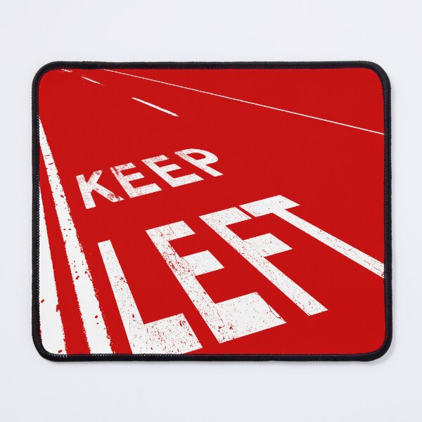 Item preview, KEEP LEFT designed and sold by Jess Willow.