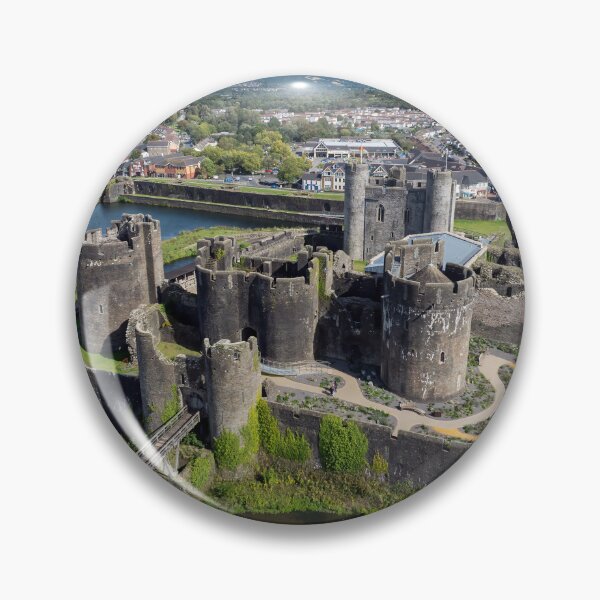 Item preview, Caerphilly Castle and moat designed and sold by Leighton Collins.
