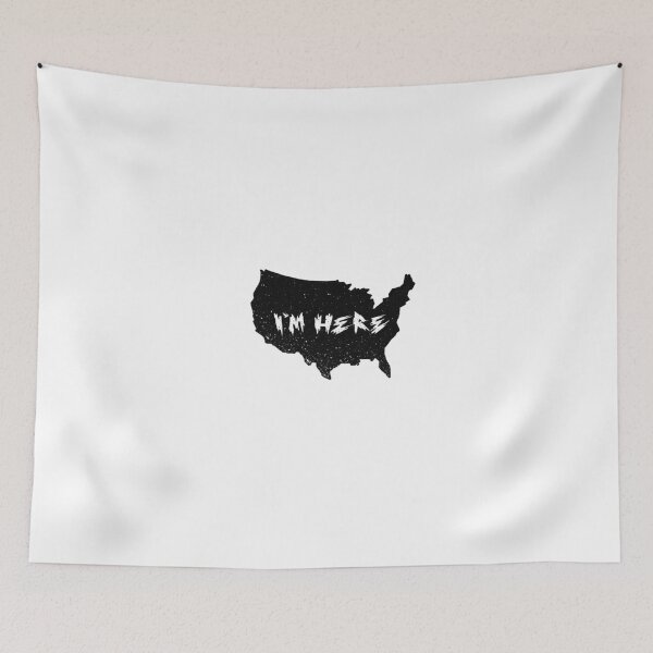 Item preview, USA I'm Here designed and sold by barmalisiRTB.