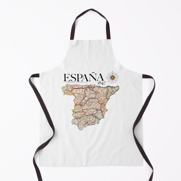 Item preview, Old Map of Spain 1847 designed and sold by Printspiration, Explore Unique Art & Designs.