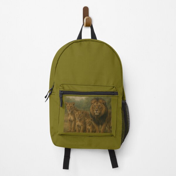 Item preview, “Legacy of the Pride – Geometric Lion Family” designed and sold by GeoWild Designs.