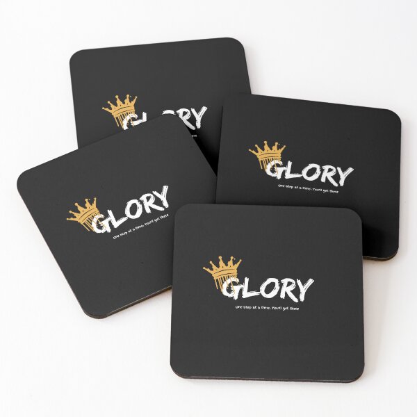 Item preview, ‎✨ Glory Crown – Motivational Quote Typography Design ✨ designed and sold by VitaVogue .