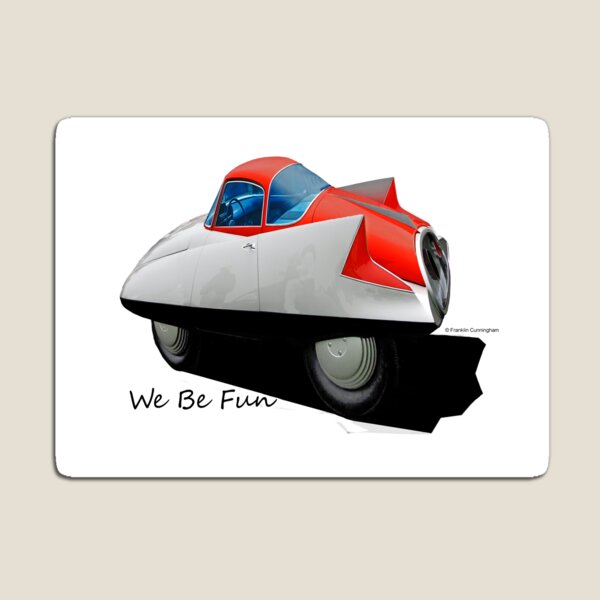 Imaginative Extreme Cars Art Magnet