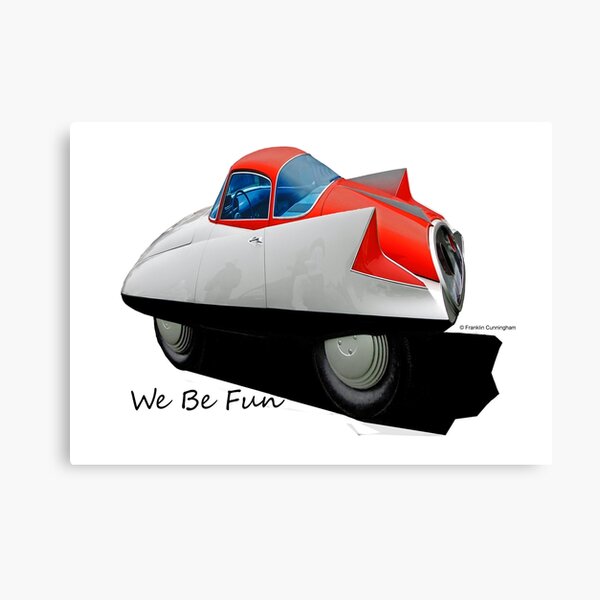 Imaginative Extreme Cars Art Canvas Print