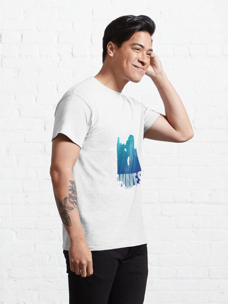 Alternate view of Waves Classic T-Shirt
