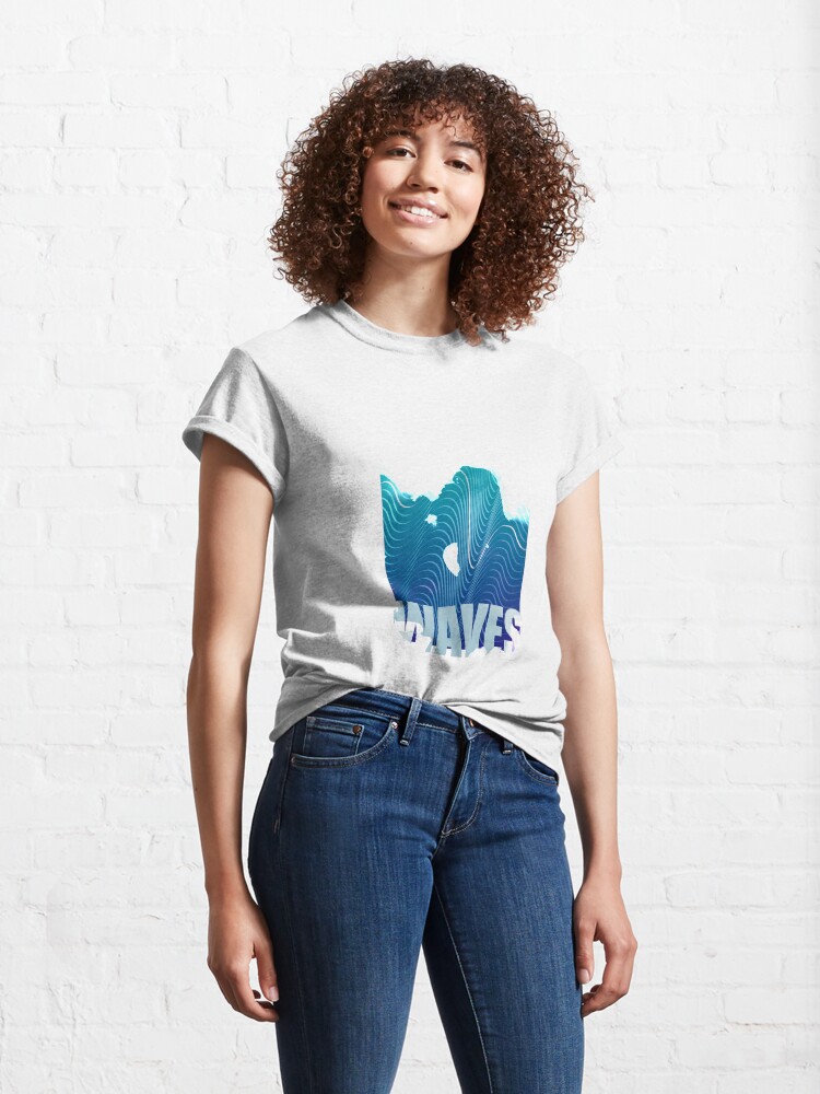 Alternate view of Waves Classic T-Shirt