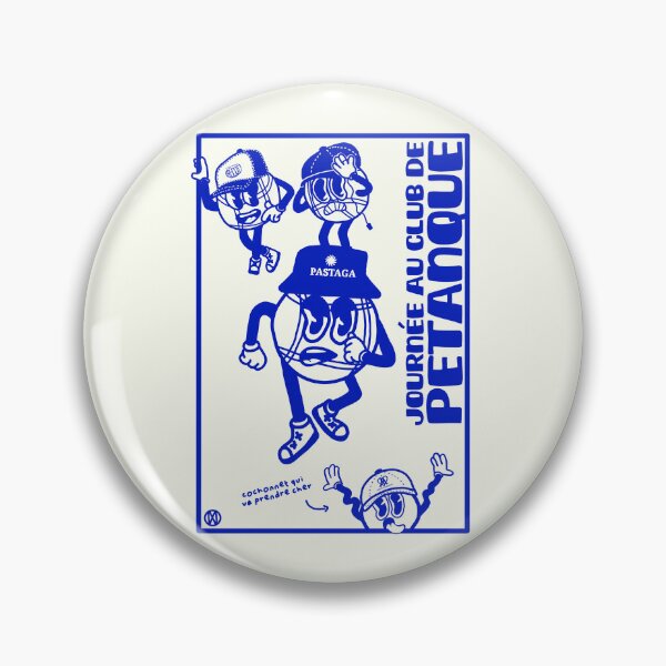 Item preview, Day at the Pétanque Club designed and sold by petiteToulon.