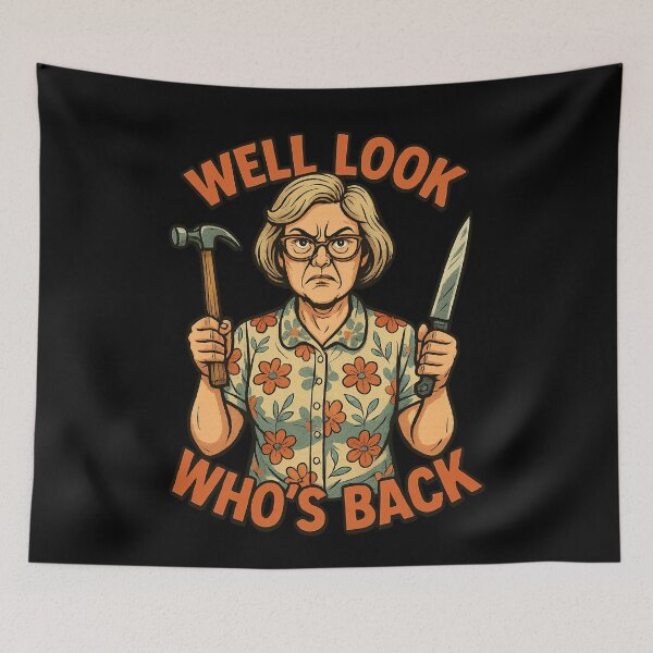 Item preview, Well Look Who's Back designed and sold by CortsideGoods.