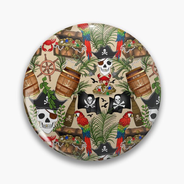 Item preview, Pirates Island of Buried Treasure designed and sold by IrishVikingDesigns.