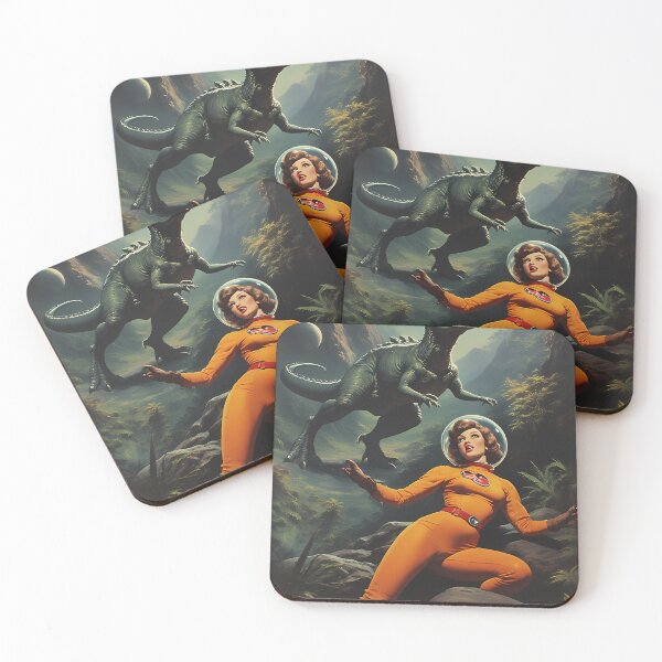 Item preview, Pulp Cover The Space Dinosaurs designed and sold by she-devil-shirt.