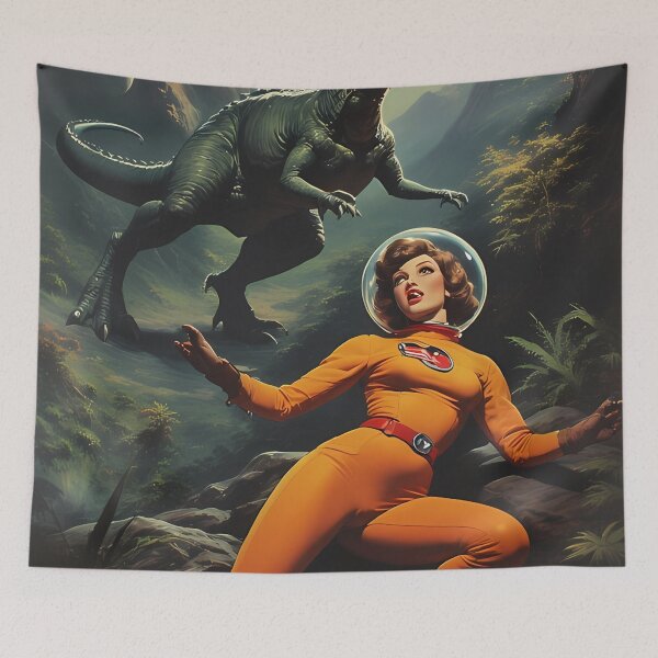Item preview, Pulp Cover The Space Dinosaurs designed and sold by she-devil-shirt.
