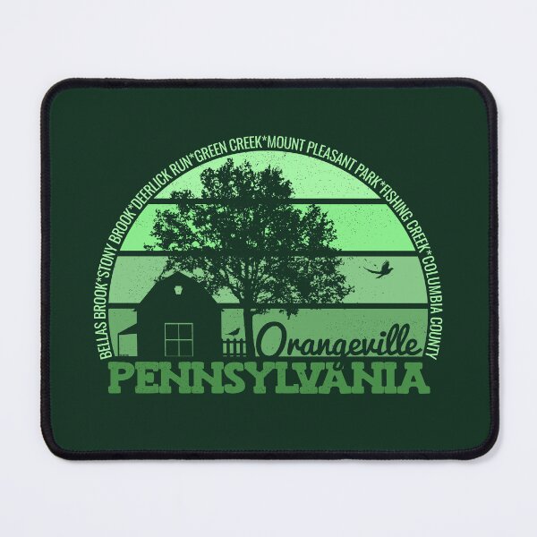 Item preview, Orangeville Pennsylvania Sunset Retro Vintage Local Pride Logo designed and sold by CRHPOD20.