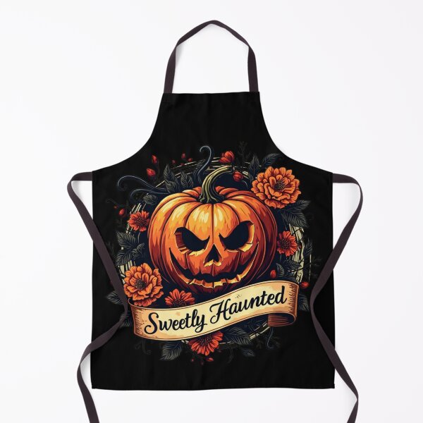Item preview, Sweetly Haunted Pumpkin Halloween designed and sold by MasCorner.