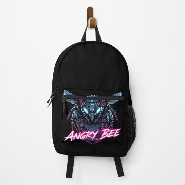 Item preview, Cyberpunk Bee Shirt – Futuristic Angry Bee Neon T-Shirt designed and sold by MoonLightFX.