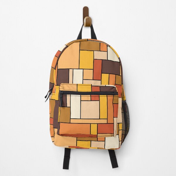 Item preview, Retro Rectangles in Seventies Colors designed and sold by Unhinged Heather.