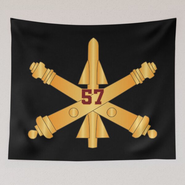 Item preview, Army - 57th Air Defense Artillery w Number Br wo Txt X 300 designed and sold by Military Insignia Products.