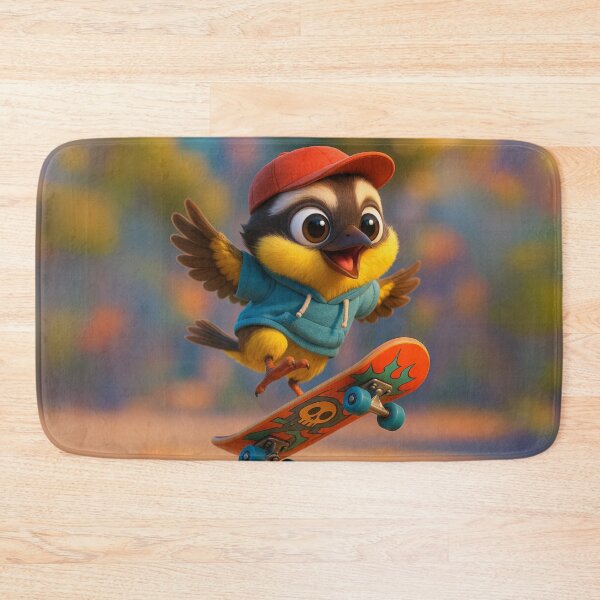 Item preview, Skater Great Kiskadee Flycatcher designed and sold by Sillytoe.