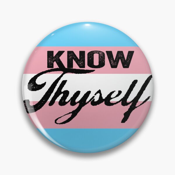 Item preview, Know Thyself (Trans) designed and sold by Jess Willow.