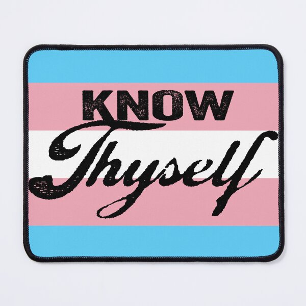 Item preview, Know Thyself (Trans) designed and sold by Jess Willow.