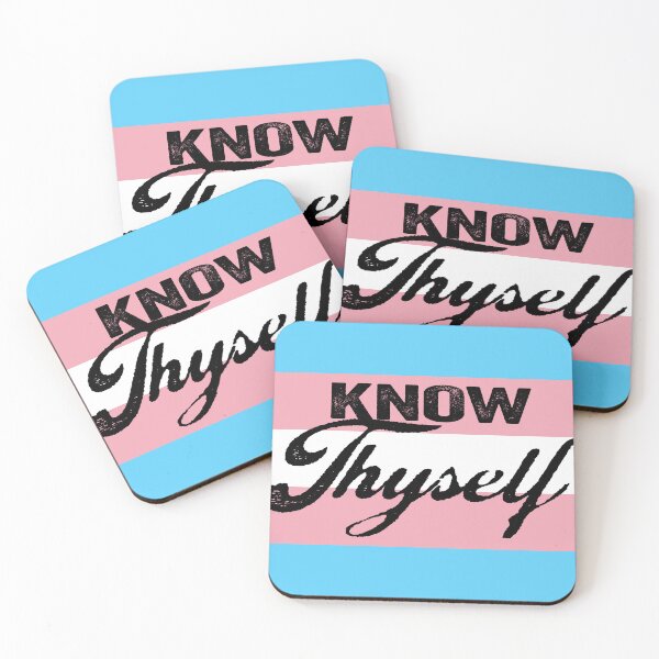 Item preview, Know Thyself (Trans) designed and sold by Jess Willow.