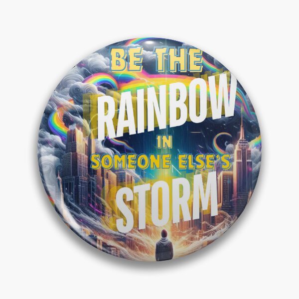 Item preview, Be the Rainbow in the Storm designed and sold by Sunflwrconcepts and Designs.