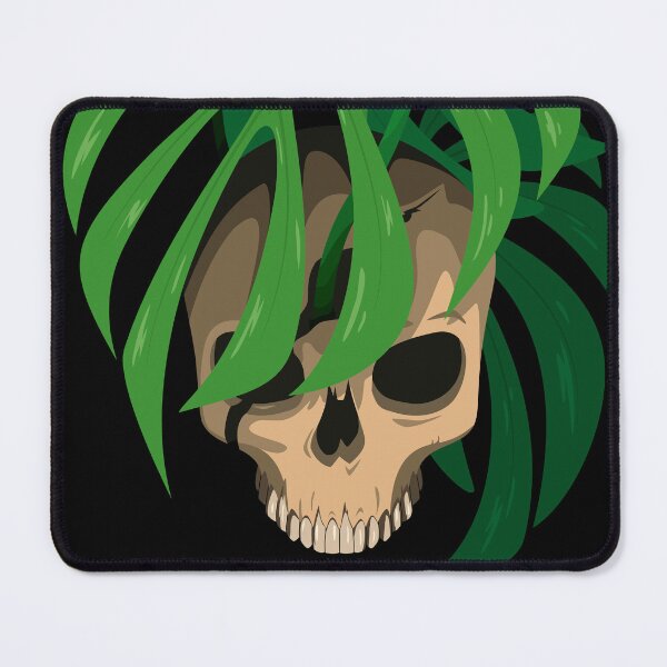 Item preview, Monstera Burl Marx Flame Skull designed and sold by Bronzebart.