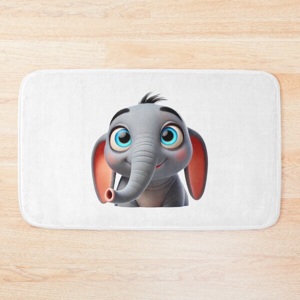 Item preview, Adorable Asian Elephant designed and sold by Sillytoe.