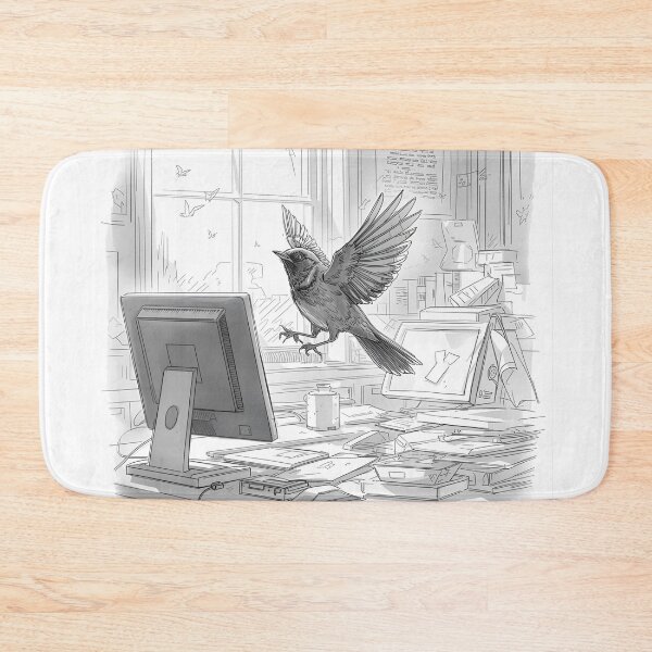 Item preview, BIRD WANT PLAY ON THE COMPUTER designed and sold by LOLScavenger.