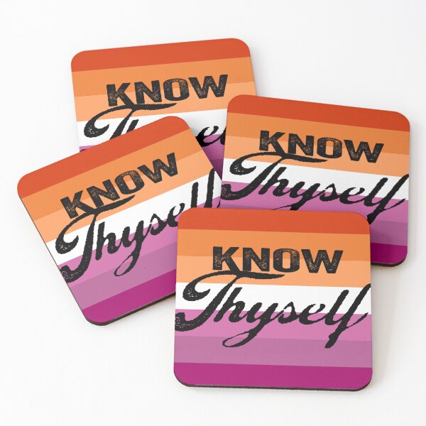 Item preview, Know Thyself (Lesbian) designed and sold by Jess Willow.