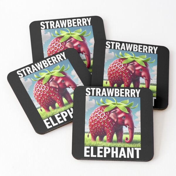 Item preview, Strawberry Elephant Italian Brainrot Meme for Kids designed and sold by Nathalie_87.