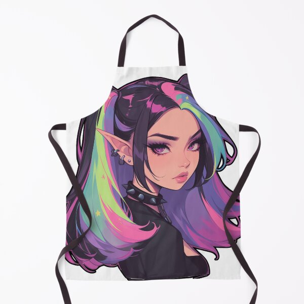 Item preview, rainbow goth designed and sold by CursedbyLilith.