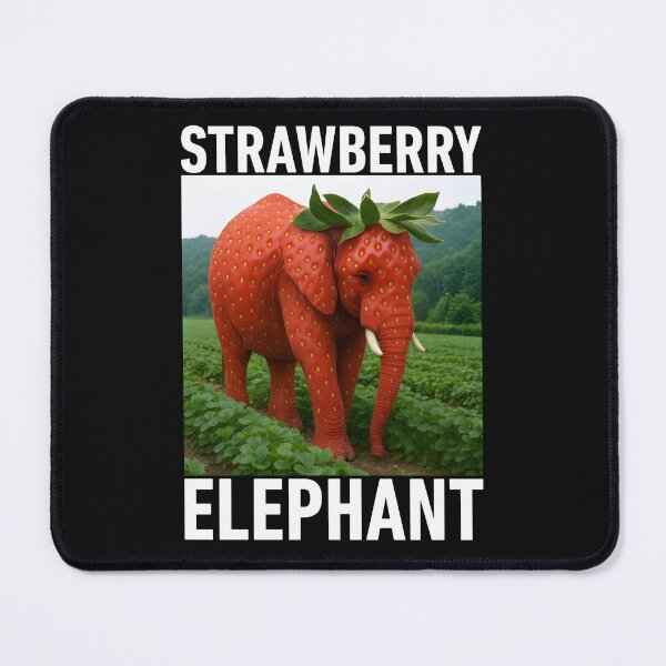 Item preview, Strawberry Elephant Italian Brainrot Meme for Kids designed and sold by Nathalie_87.