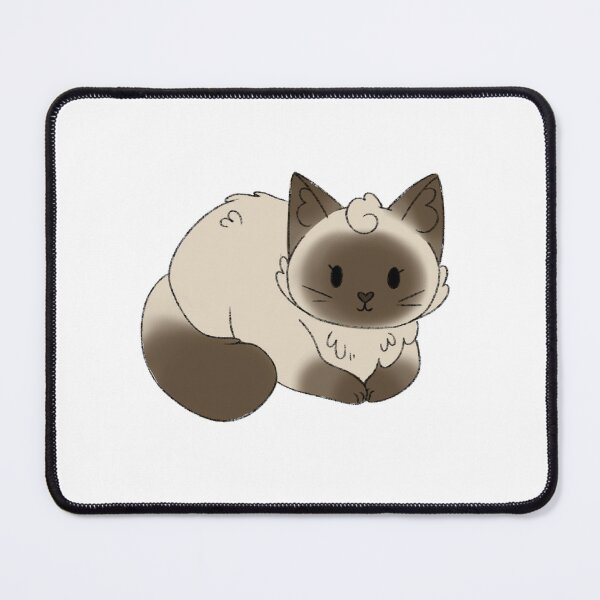 Item preview, Brown Point Siamese Cat Illustration  designed and sold by casserolepets.