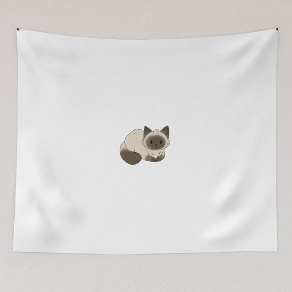 Item preview, Brown Point Siamese Cat Illustration  designed and sold by casserolepets.