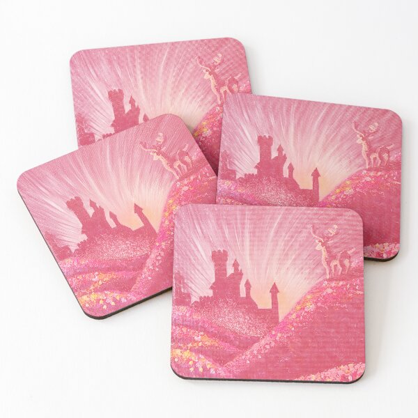 Item preview, Pink Kingdom of Ash Book Cover - Oil Painting Throne of Glass designed and sold by larrypnts.