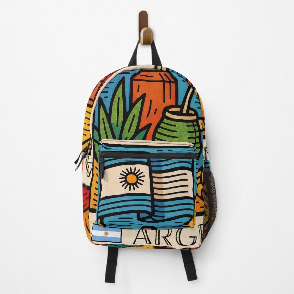 Item preview, Argentina Iconscape: A Cultural Collage of Heritage and Flavor designed and sold by ForeverPrintsOK.