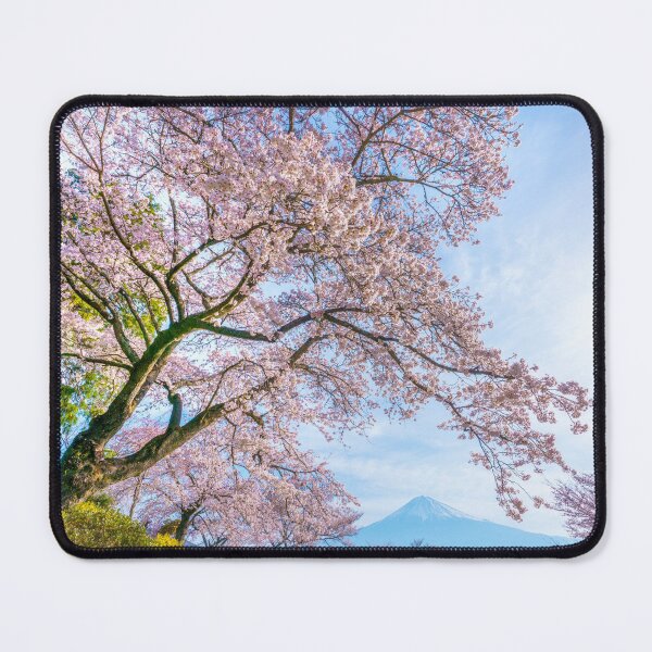 Item preview, CHERRY BLOSSOM AND MOUNT FUJI designed and sold by trengeee.