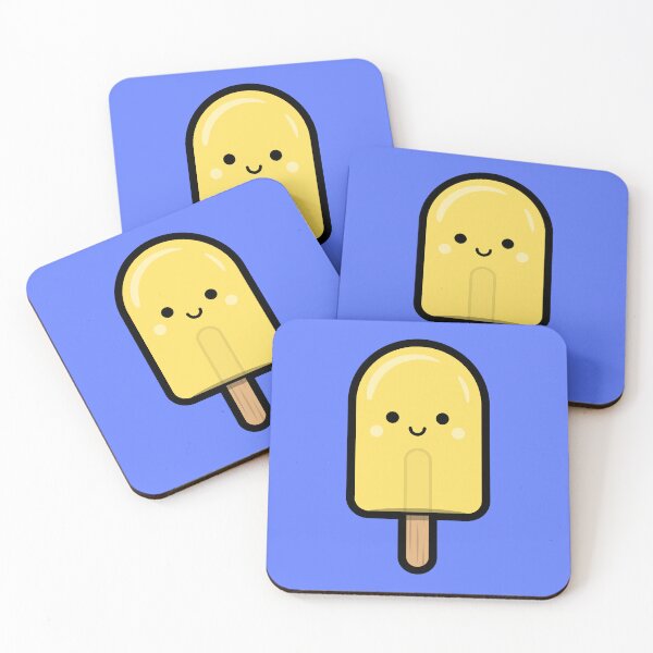 Item preview, Cute Cartoon Yellow Ice Lollipop designed and sold by We Are Wilde.