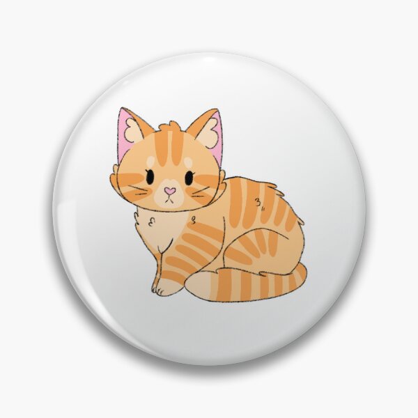 Item preview, Ginger Tabby Cat Kawaii Illustration  designed and sold by casserolepets.