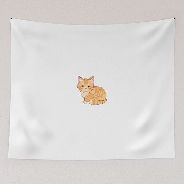 Item preview, Ginger Tabby Cat Kawaii Illustration  designed and sold by casserolepets.