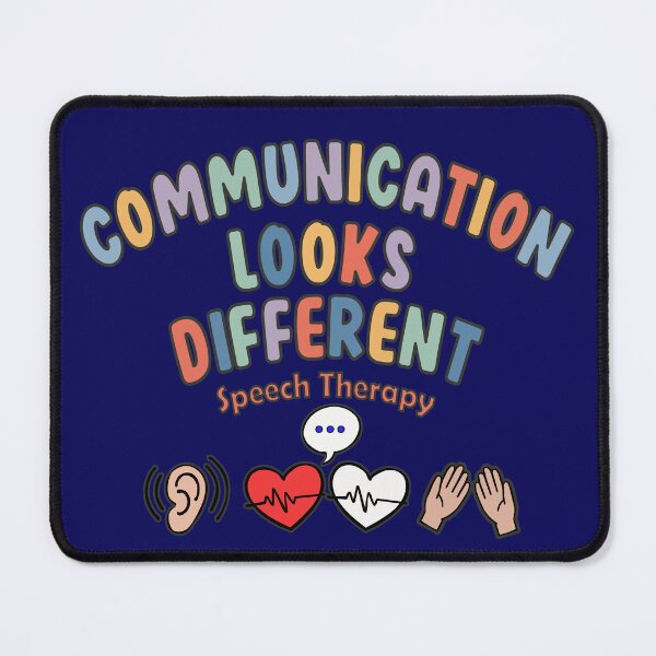 Item preview, Communication Looks Different Speech Therapy designed and sold by TomArtStudio.