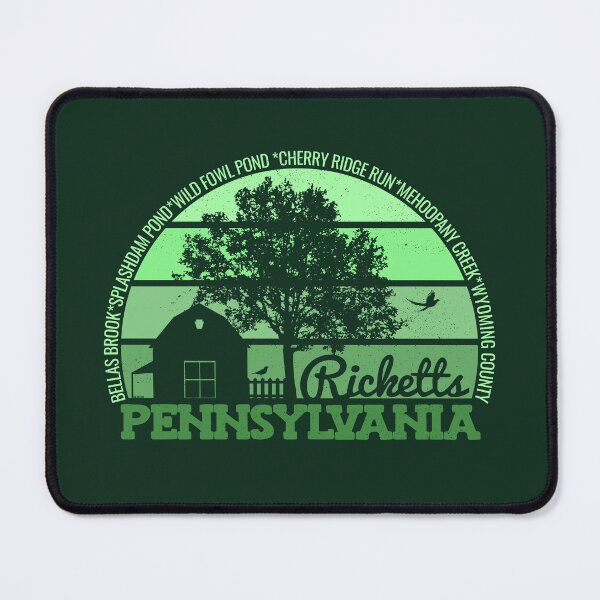Item preview, Ricketts Pennsylvania Sunset Retro Vintage Local Pride Logo designed and sold by CRHPOD20.