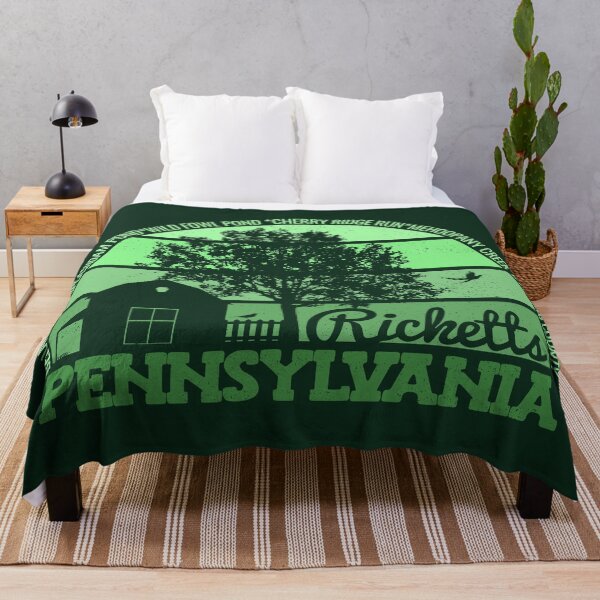 Item preview, Ricketts Pennsylvania Sunset Retro Vintage Local Pride Logo designed and sold by CRHPOD20.